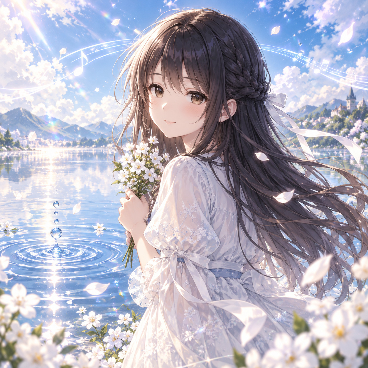 空を映す雫 artwork