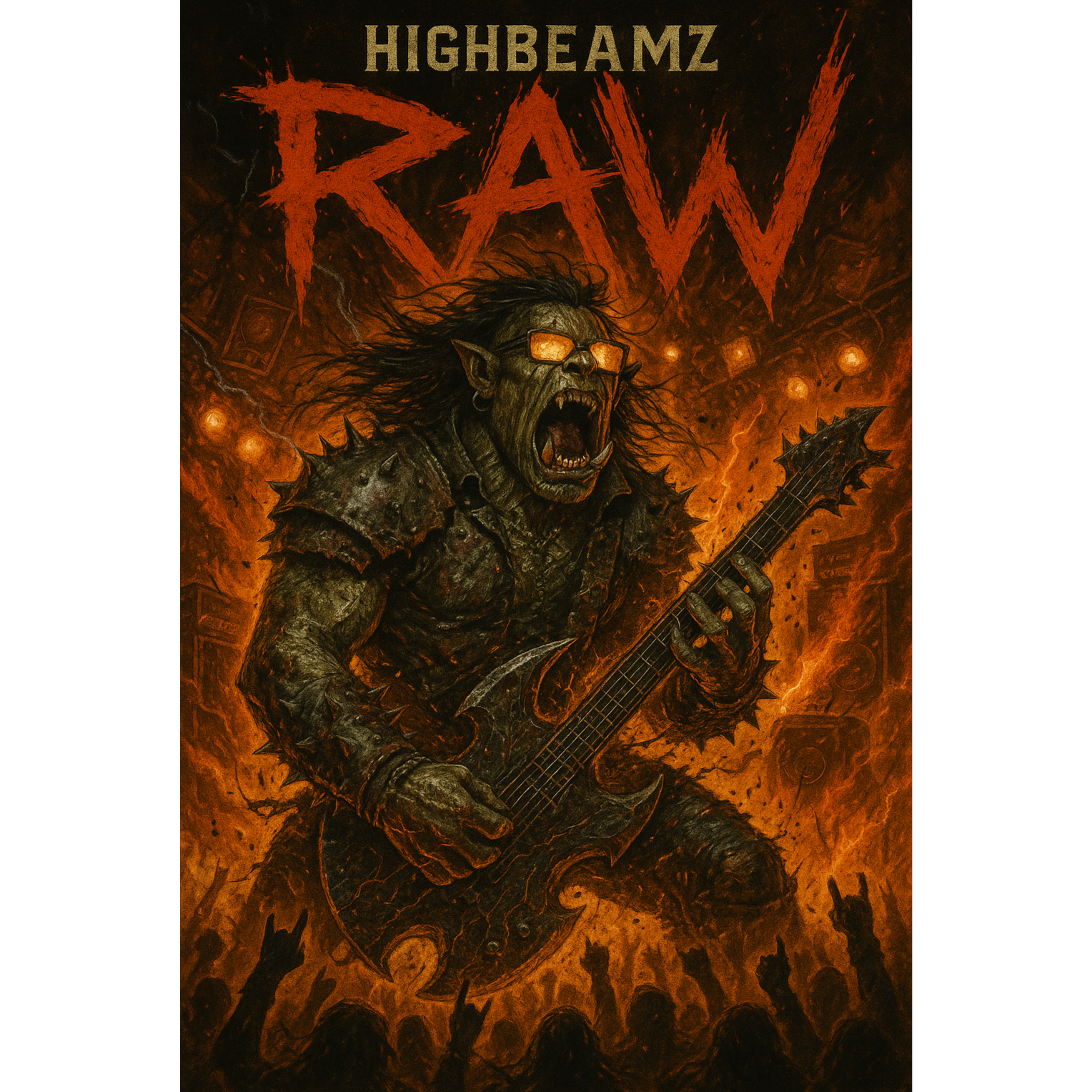 Raw artwork