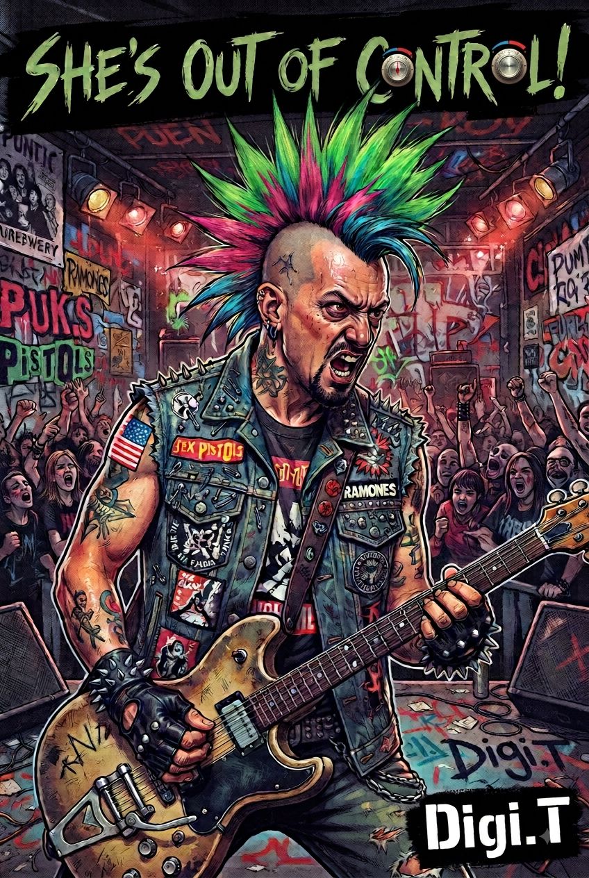 She’s Out Of Control! artwork