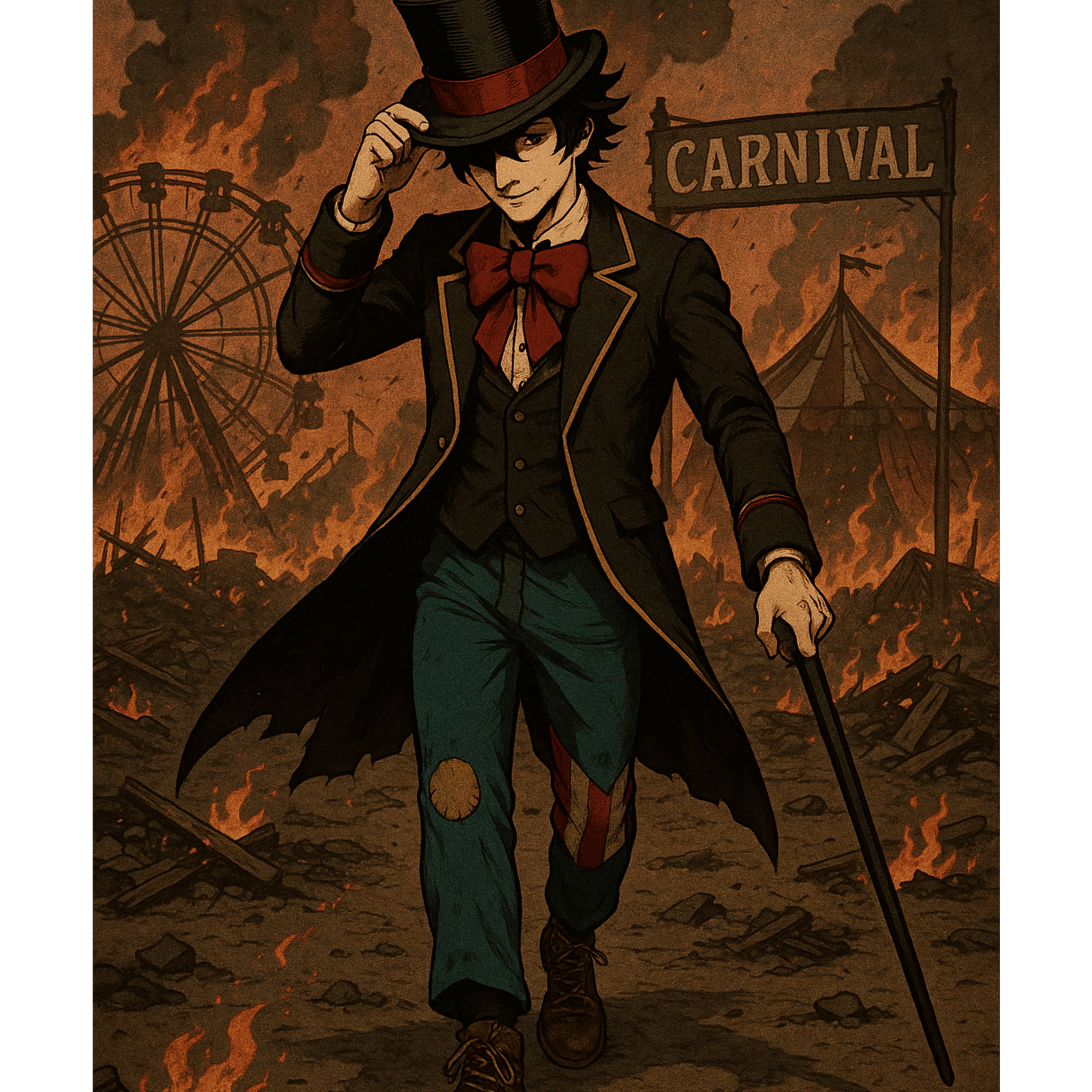 Curtain call artwork