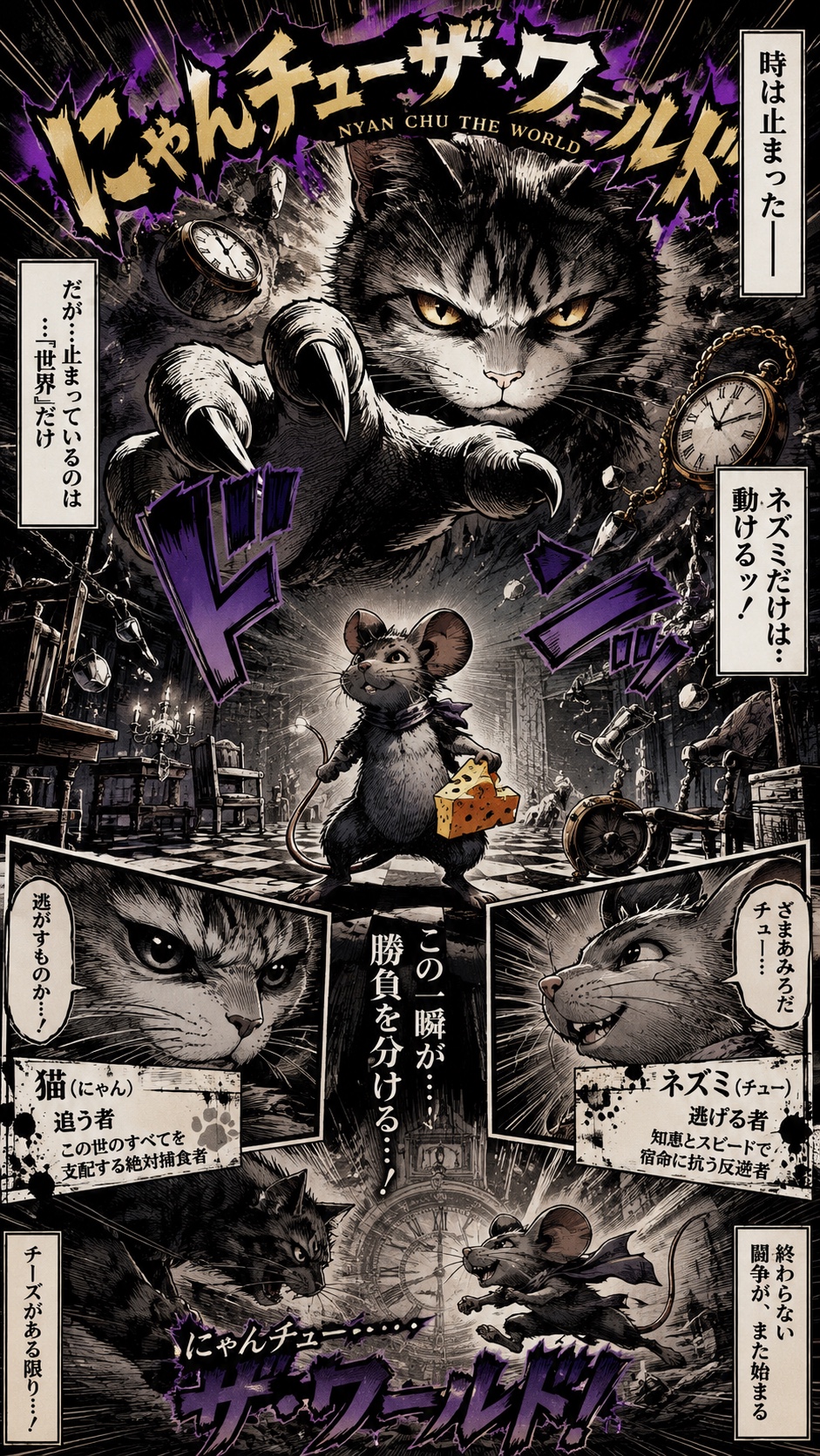 にゃんチューザ・ワールド by shigotonin artwork