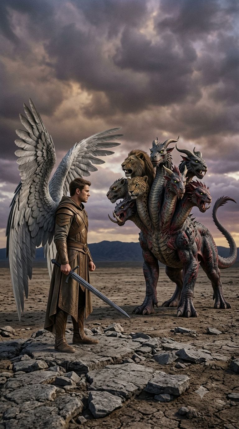 18. Alpha and Omega: The Apocalypse Unveiled
​Movement I: The Vision on Patmos & The Heavenly Throne artwork