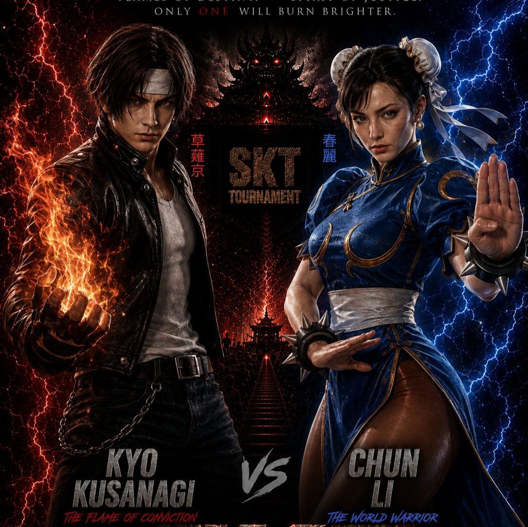 Lightning & Flame artwork
