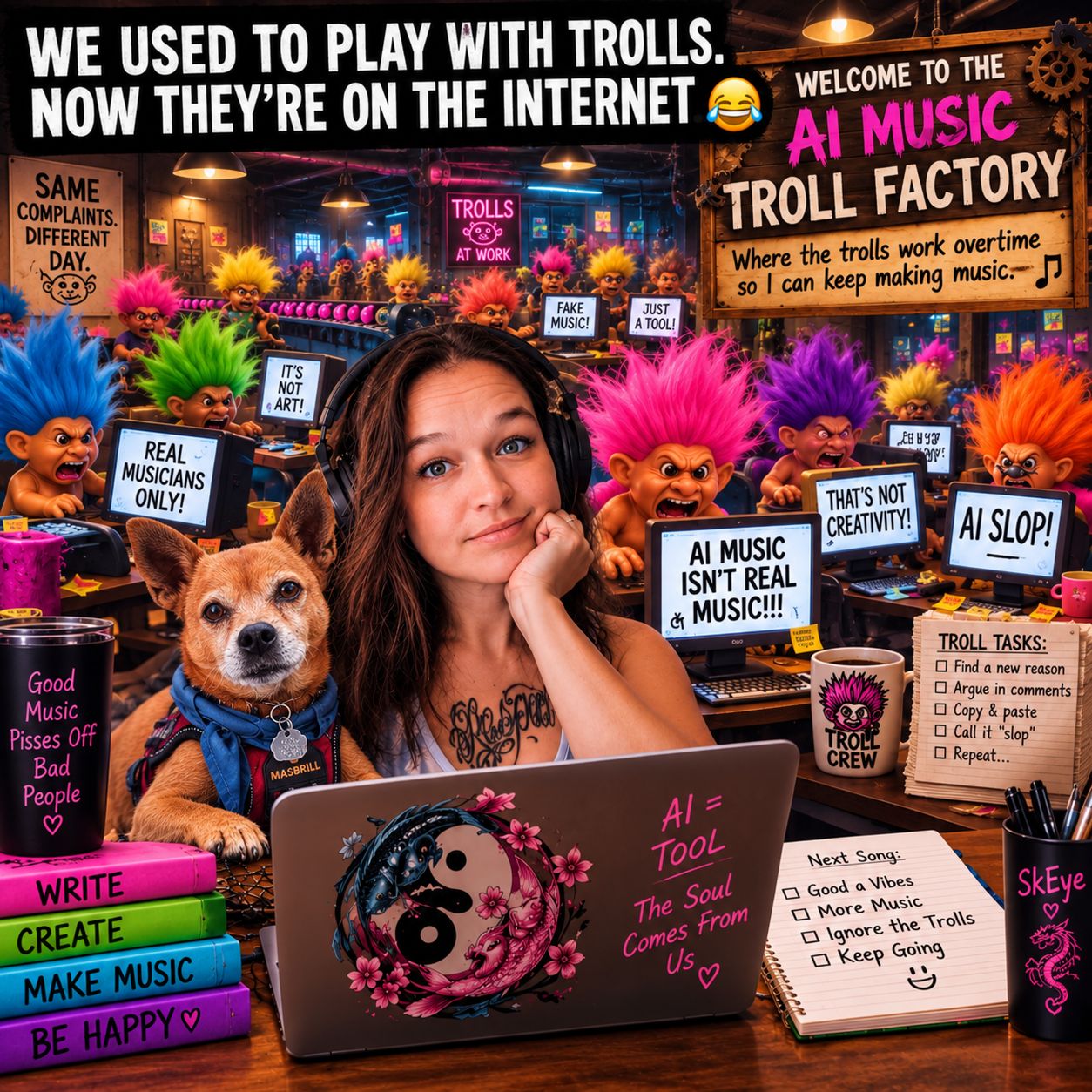 WELCOME TO THE TROLL FACTORY (Remastered) artwork