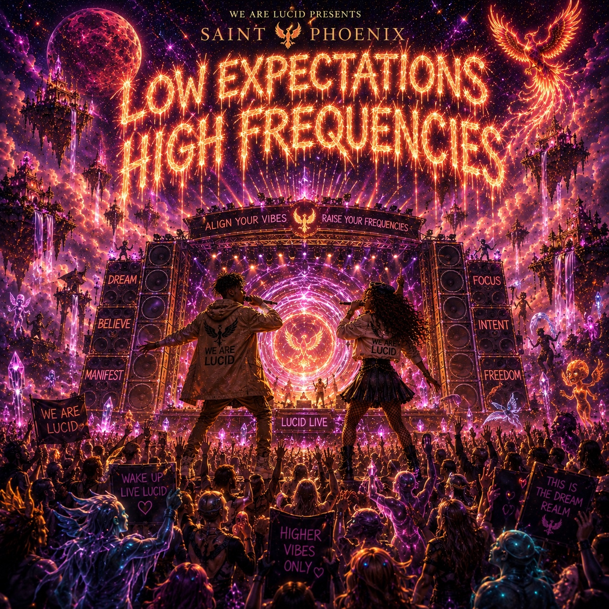 SAINT PHOENIX: Low Expectations/ HIGH Frequencies (Remastered)