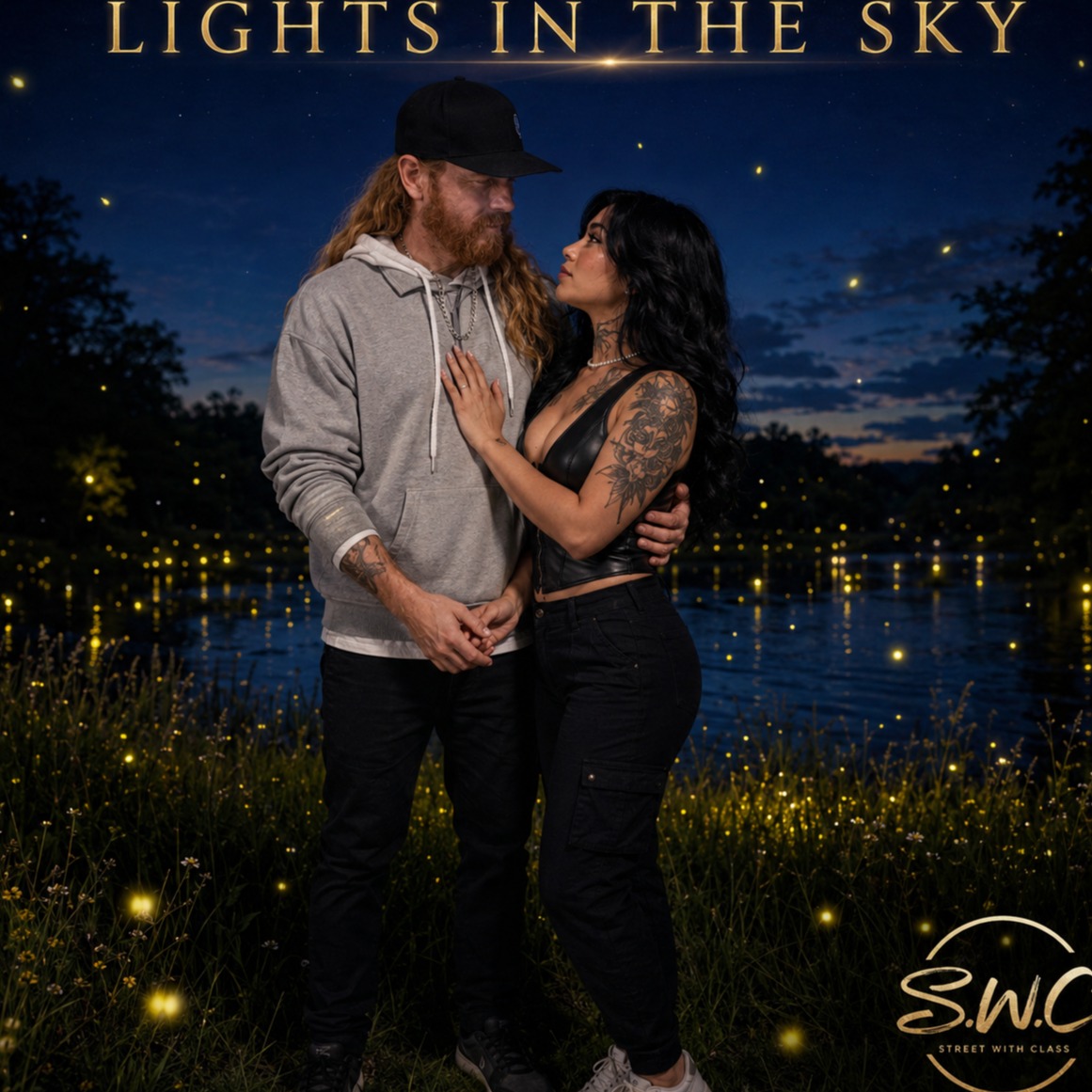 Lights in the sky artwork