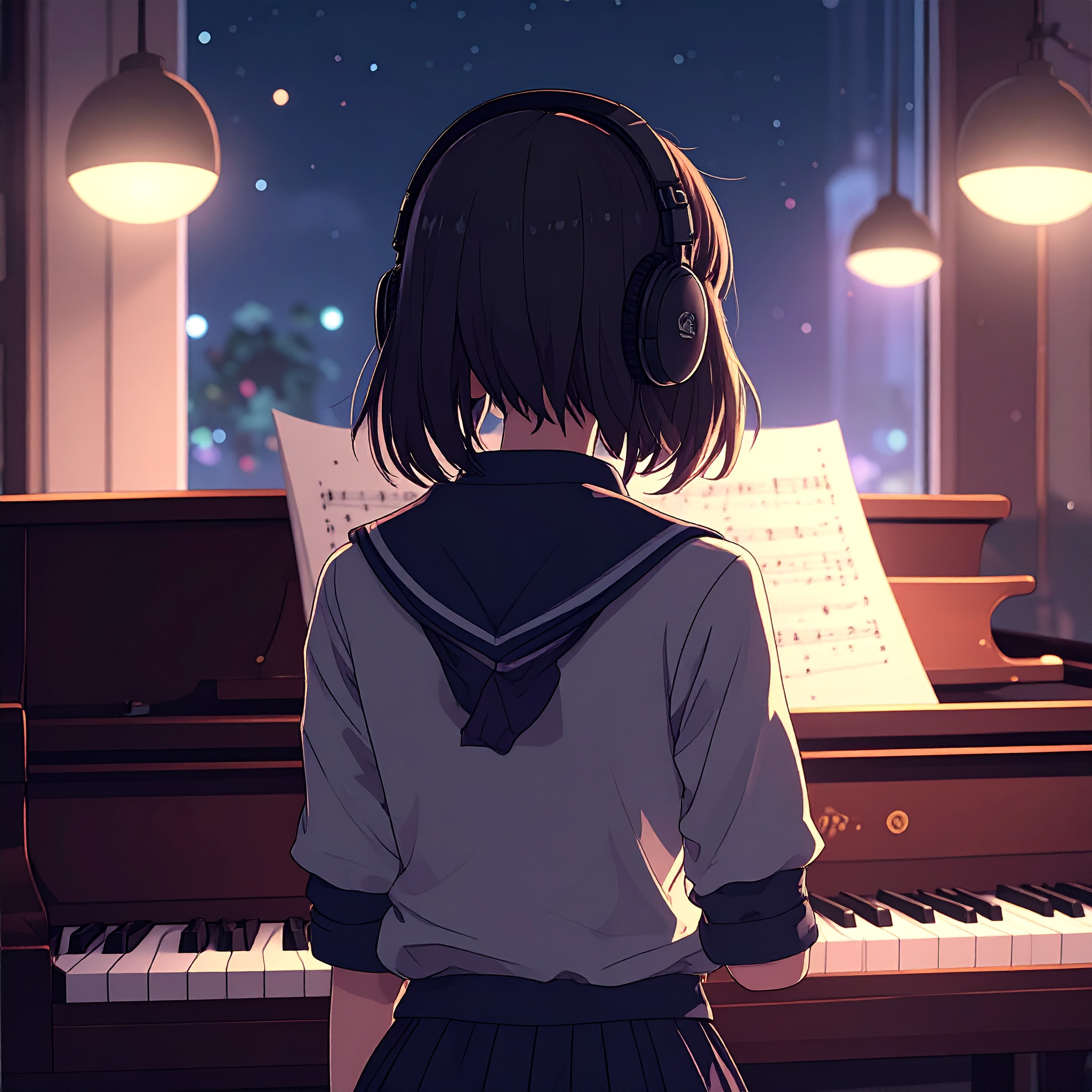 音樂教室的無名譜(Midnight Music Room) artwork
