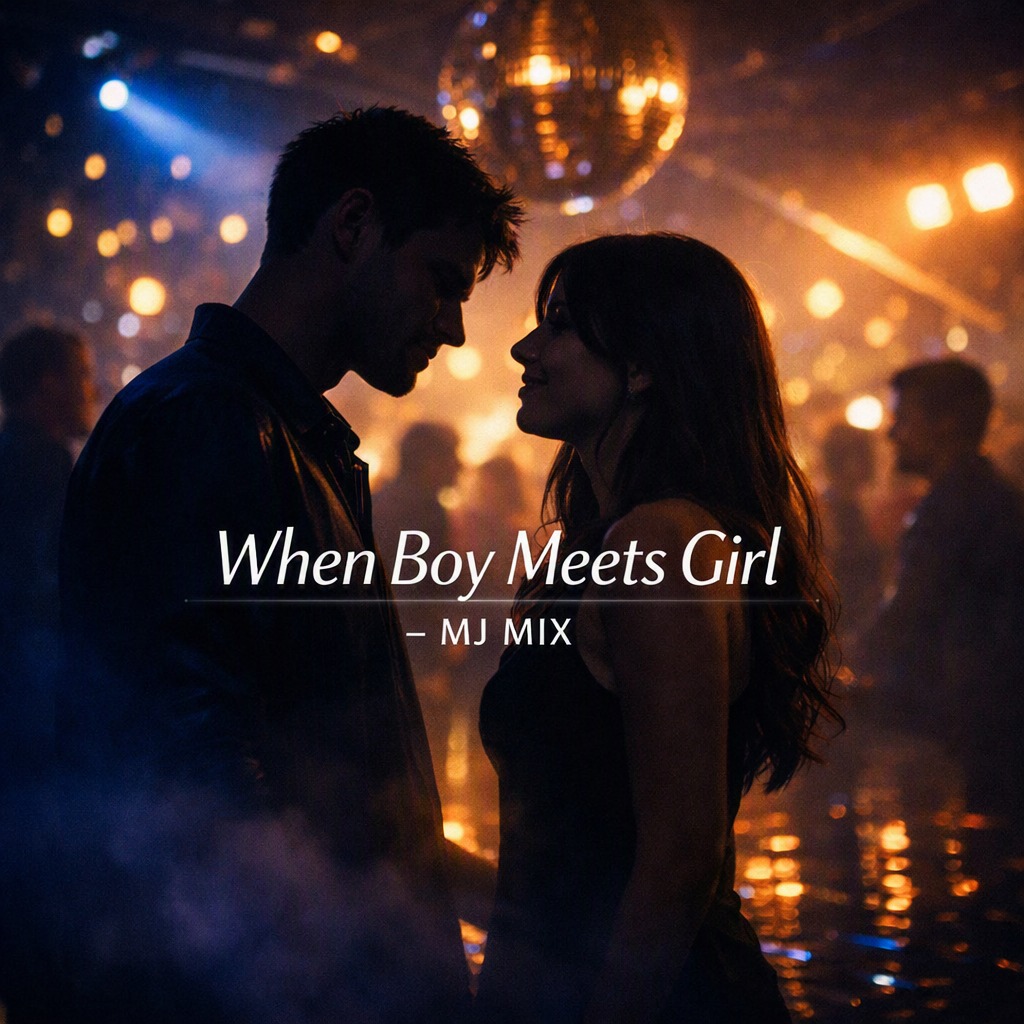 When boy meets girl  MJ Mix artwork