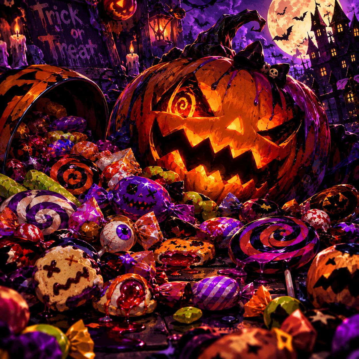 Candy Halloween artwork