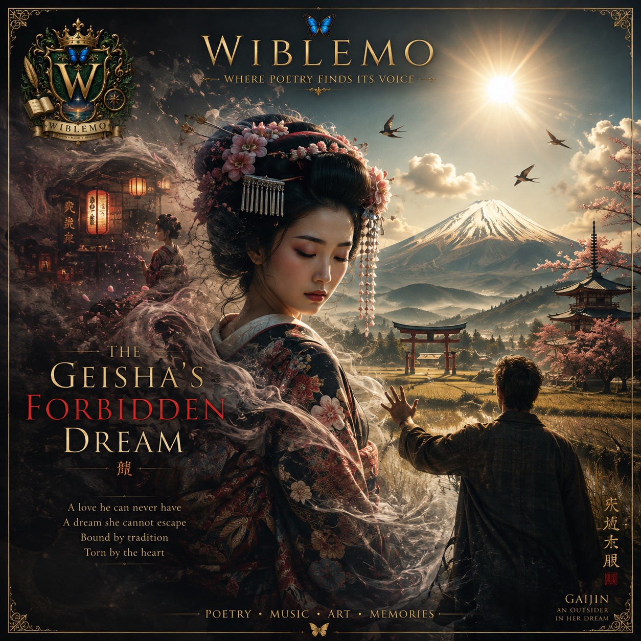The Geisha's forbidden dream artwork
