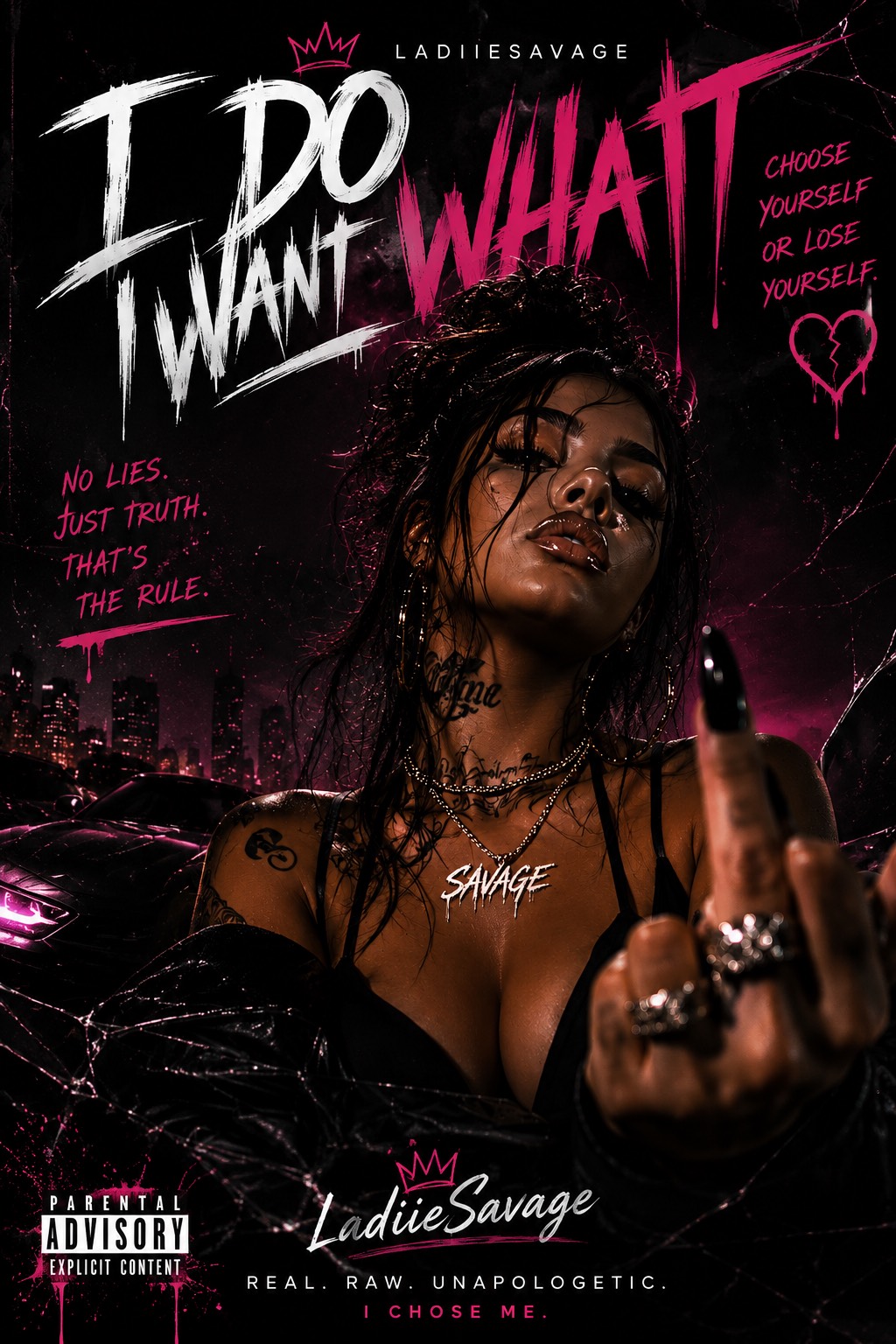 I do what I want- LadiieSavage artwork