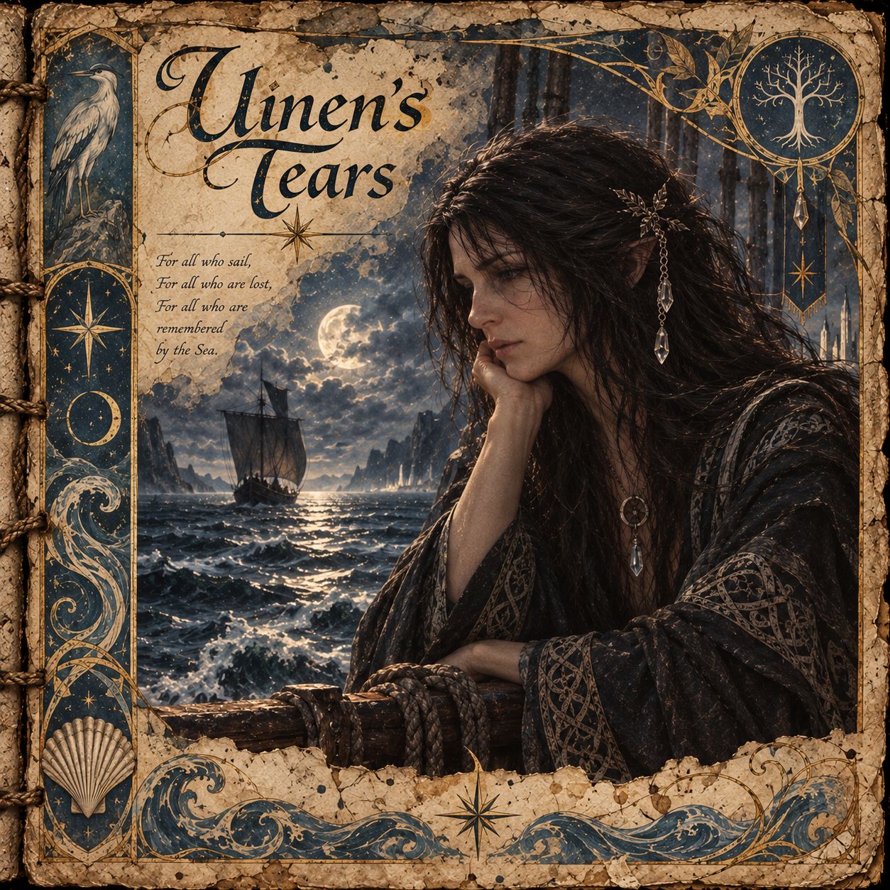 Uinen's Tears (Sea ballad Sindarin) artwork