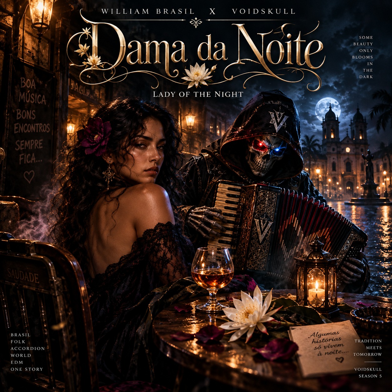 Dama da Noite (Lady of the Night) — William Brasil x VoidSkull artwork