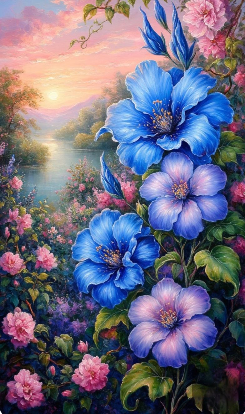 Мысли-цветы🪄🌹🌺🌻🌸🌷 ✨ artwork