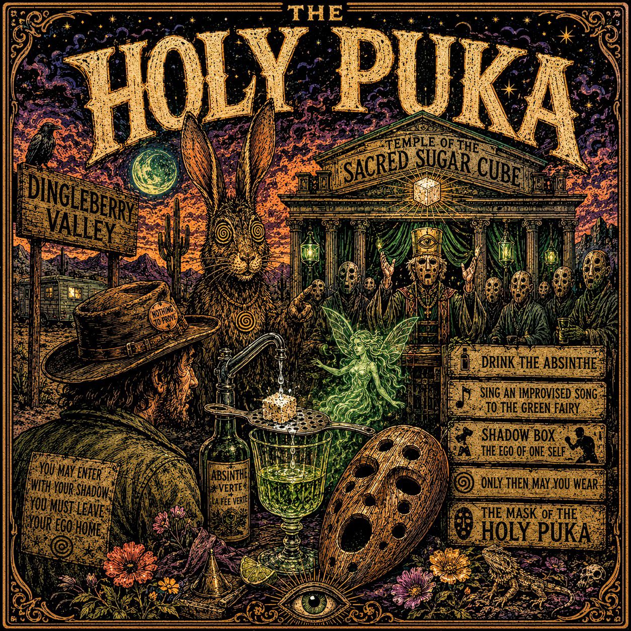 THE HOLY PUKA artwork