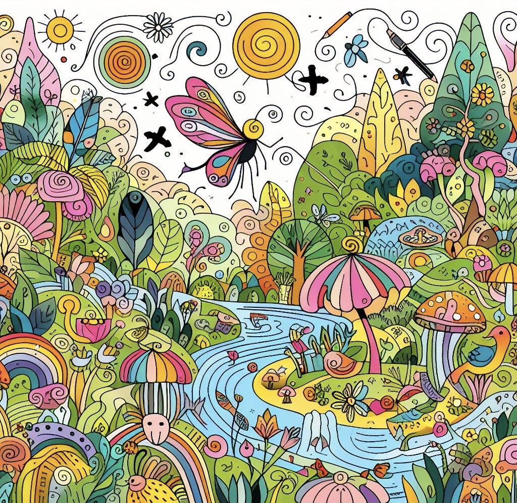 💫 The Garden That Never Sits Still artwork