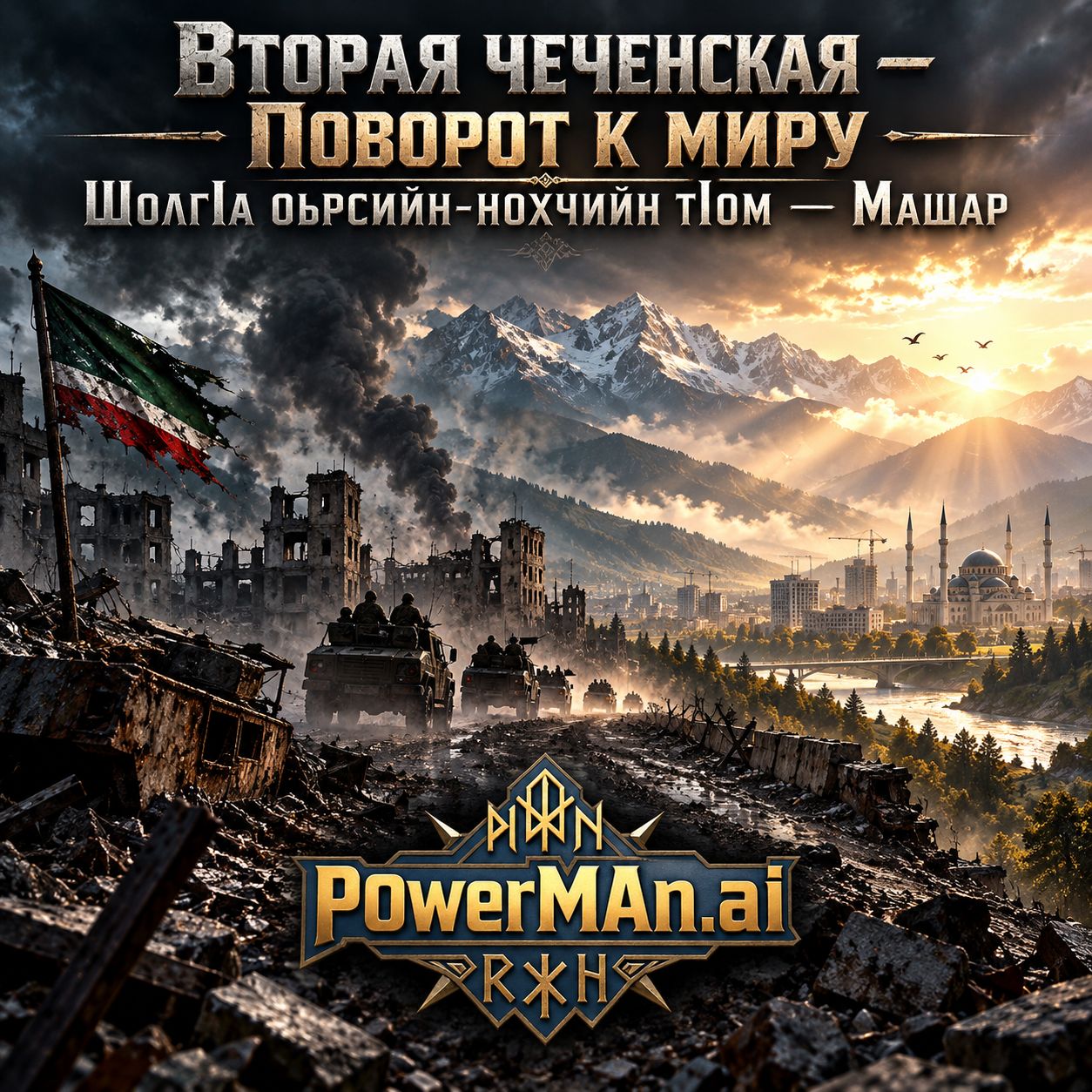 Вторая чеченская — Поворот к миру / ШолгIа оьрсийн-нохчийн тIом — Машар artwork