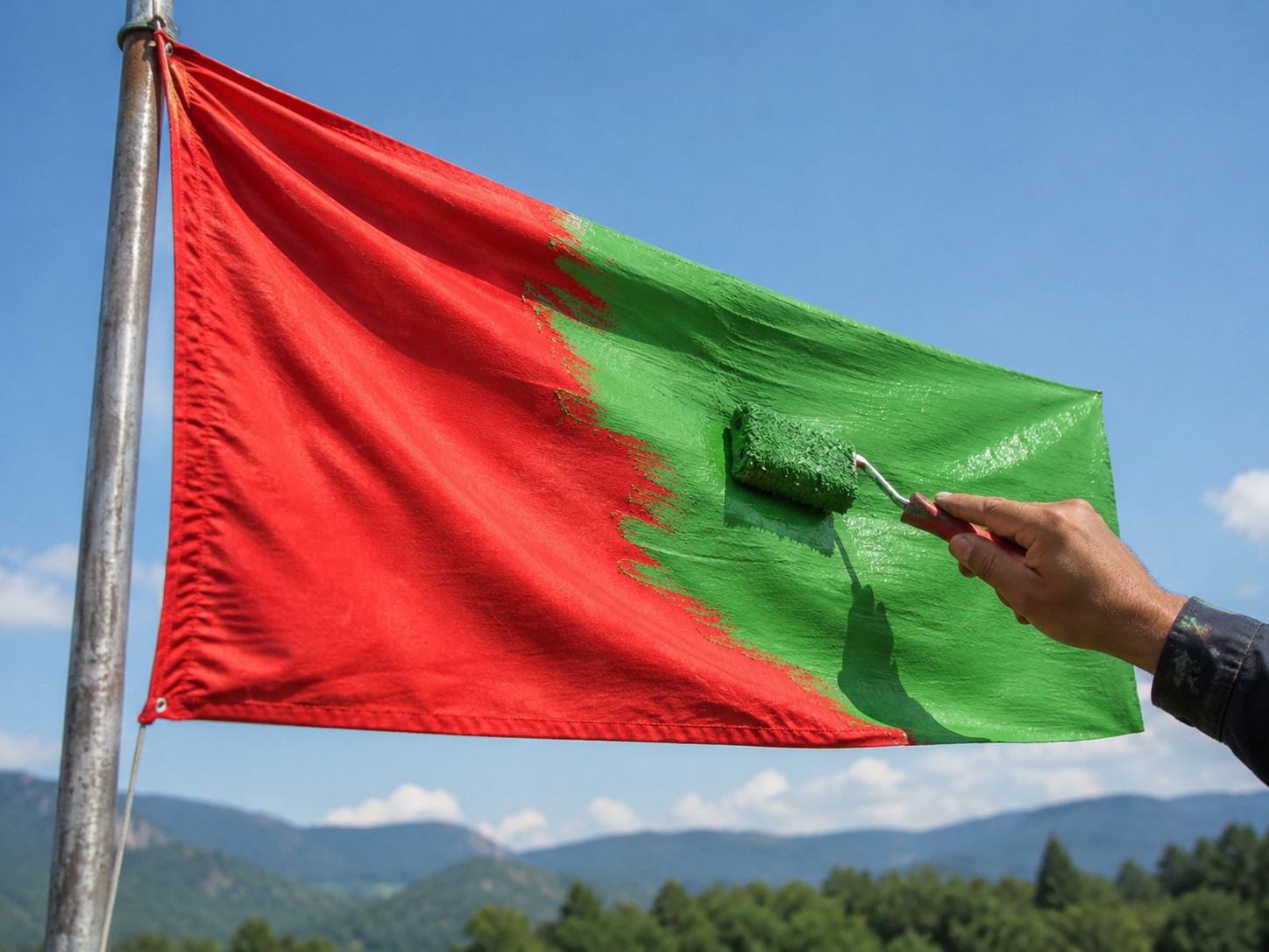 Red Flags Green artwork
