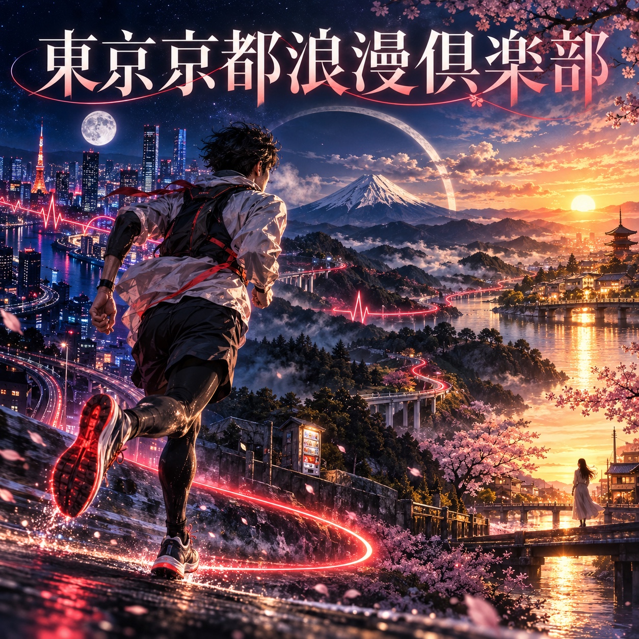 東京京都浪漫倶楽部 (Tokyo to Kyoto Romantic Love) artwork