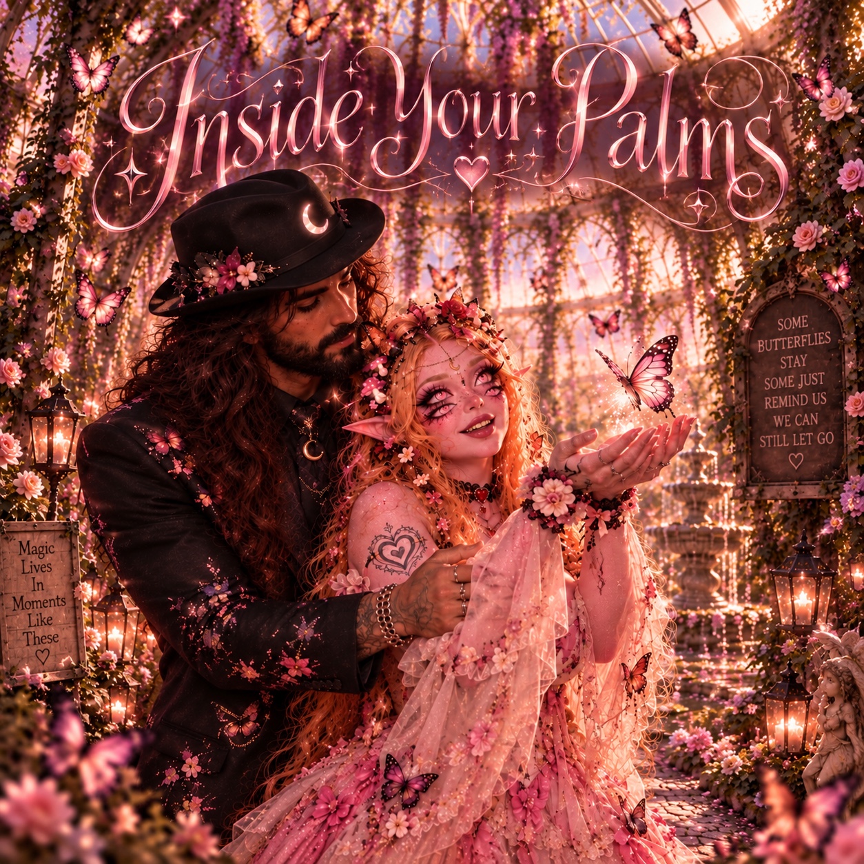 INSIDE YOUR PALMS artwork
