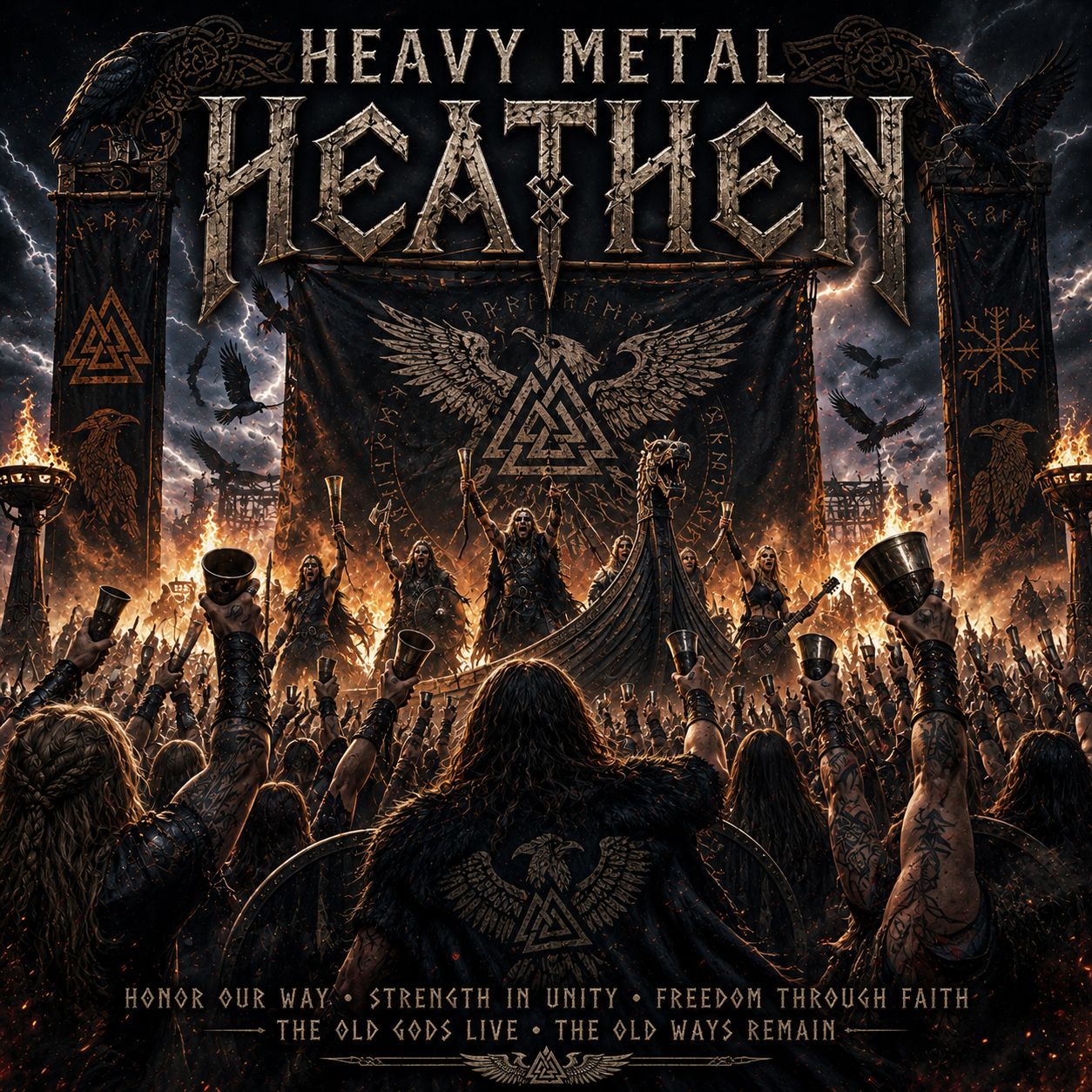 Heavy Metal Heathen artwork