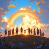 Cover image for 🌈 虹の向こうへ