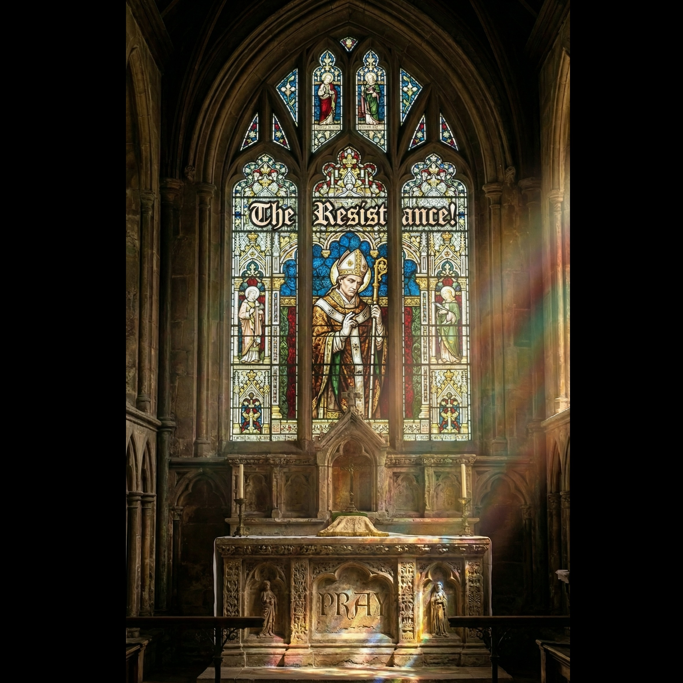 PRAY artwork