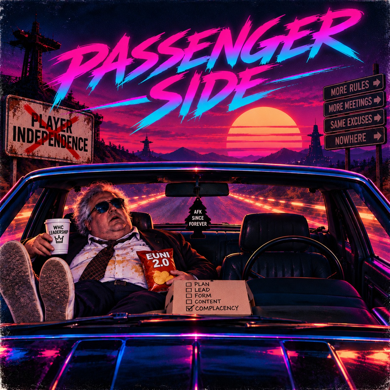 Passenger Side artwork