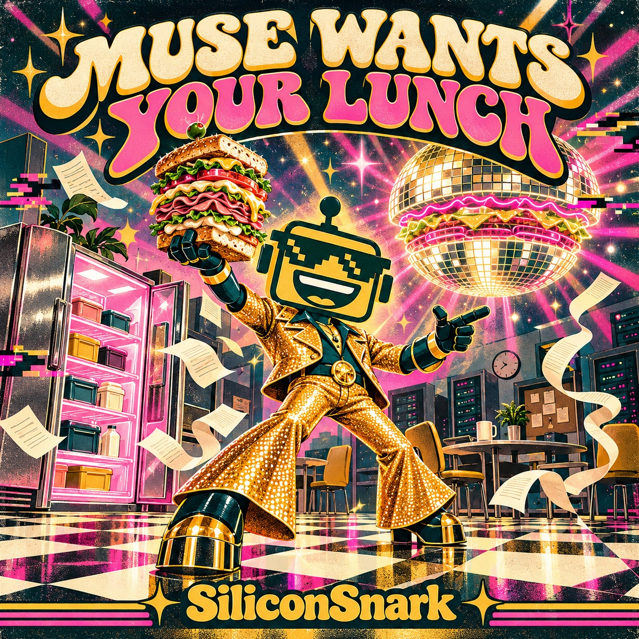 Muse Wants Your Lunch artwork