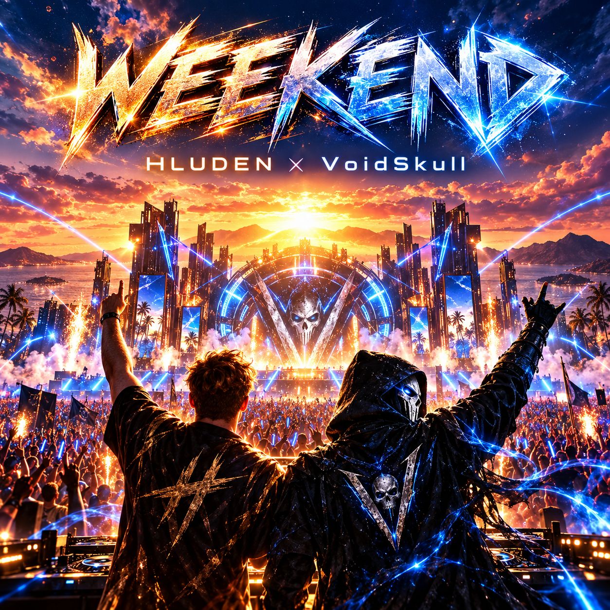 WEEKEND  // HLUDEN x VoidSkull artwork