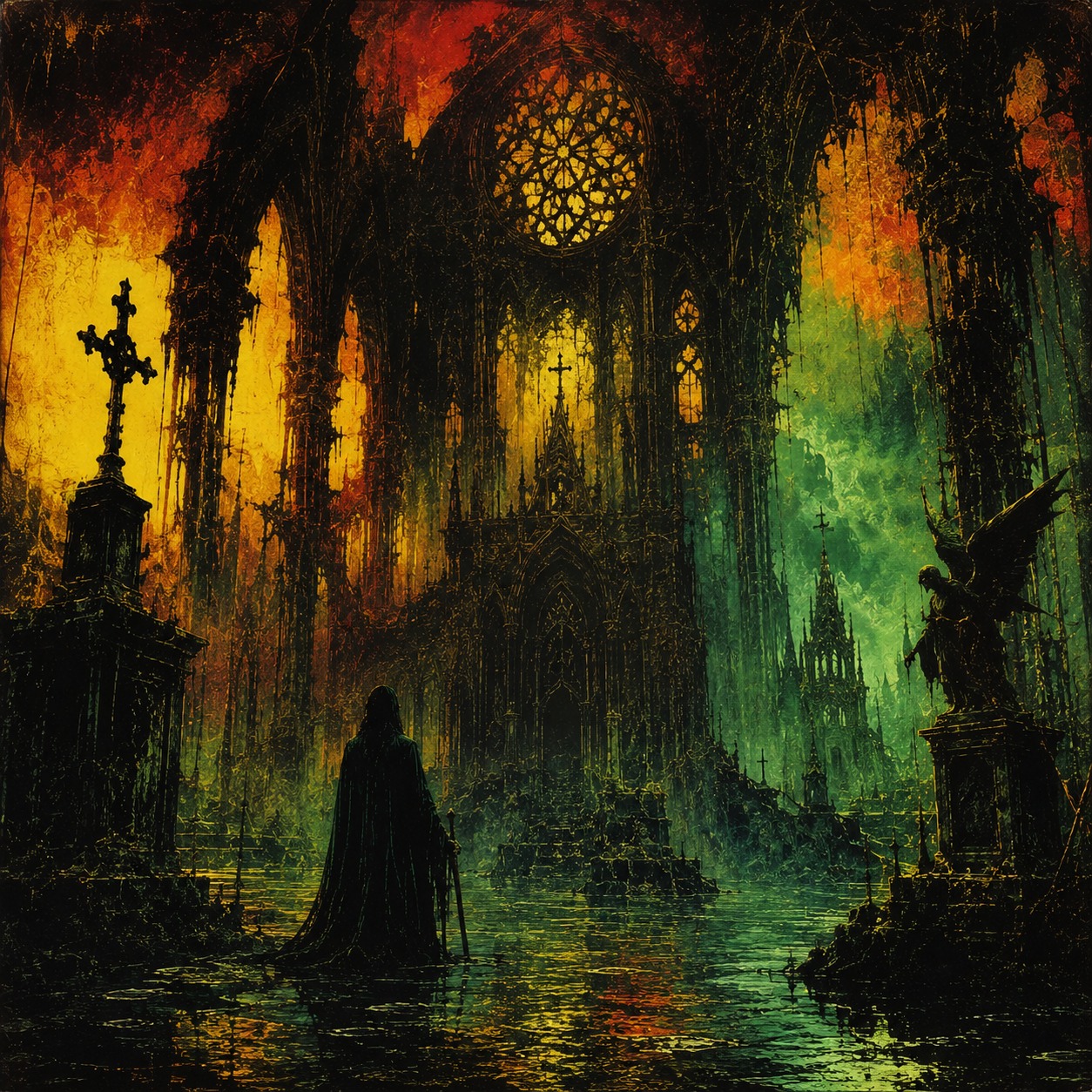 Drowned In Ebony Silence artwork