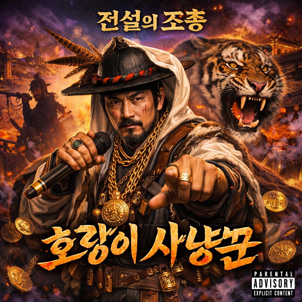 전설의 조총 호랑이 사냥꾼 artwork