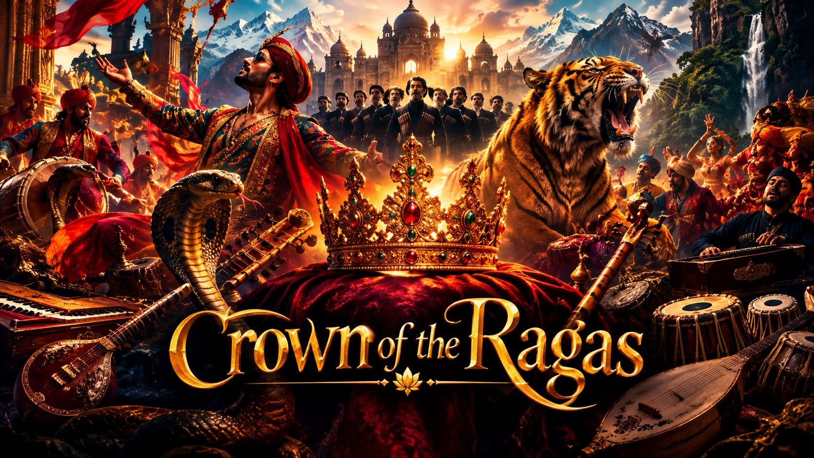 Crown of the Ragas #インストチャレンジ artwork