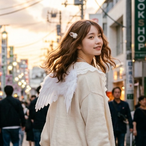 Angel pon di Street artwork