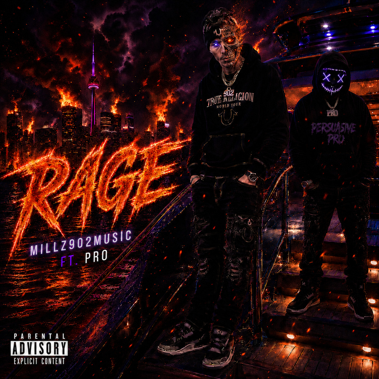 RAGE - Millz902Music Ft. PersuasivePro artwork