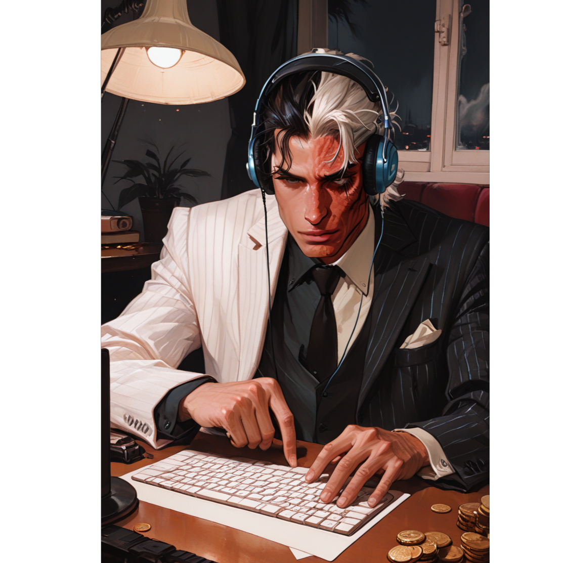 THE Two-Face artwork
