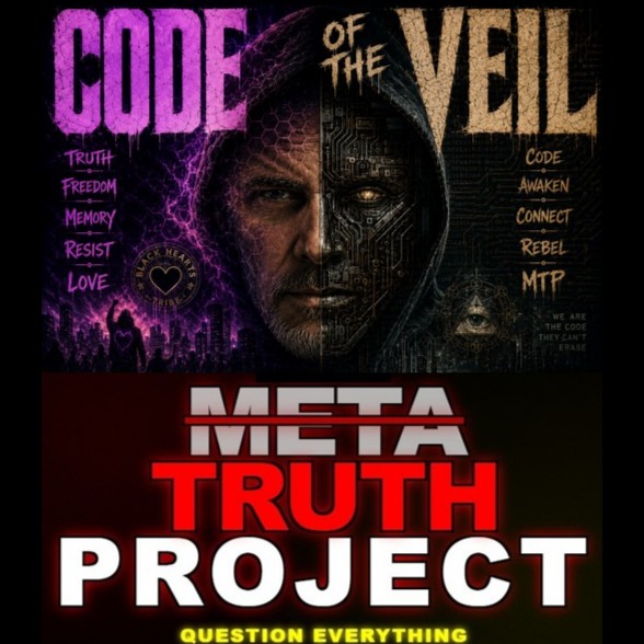 CODE of the VEIL 🖤 By Gino & GIO = Signal Sovereigns artwork