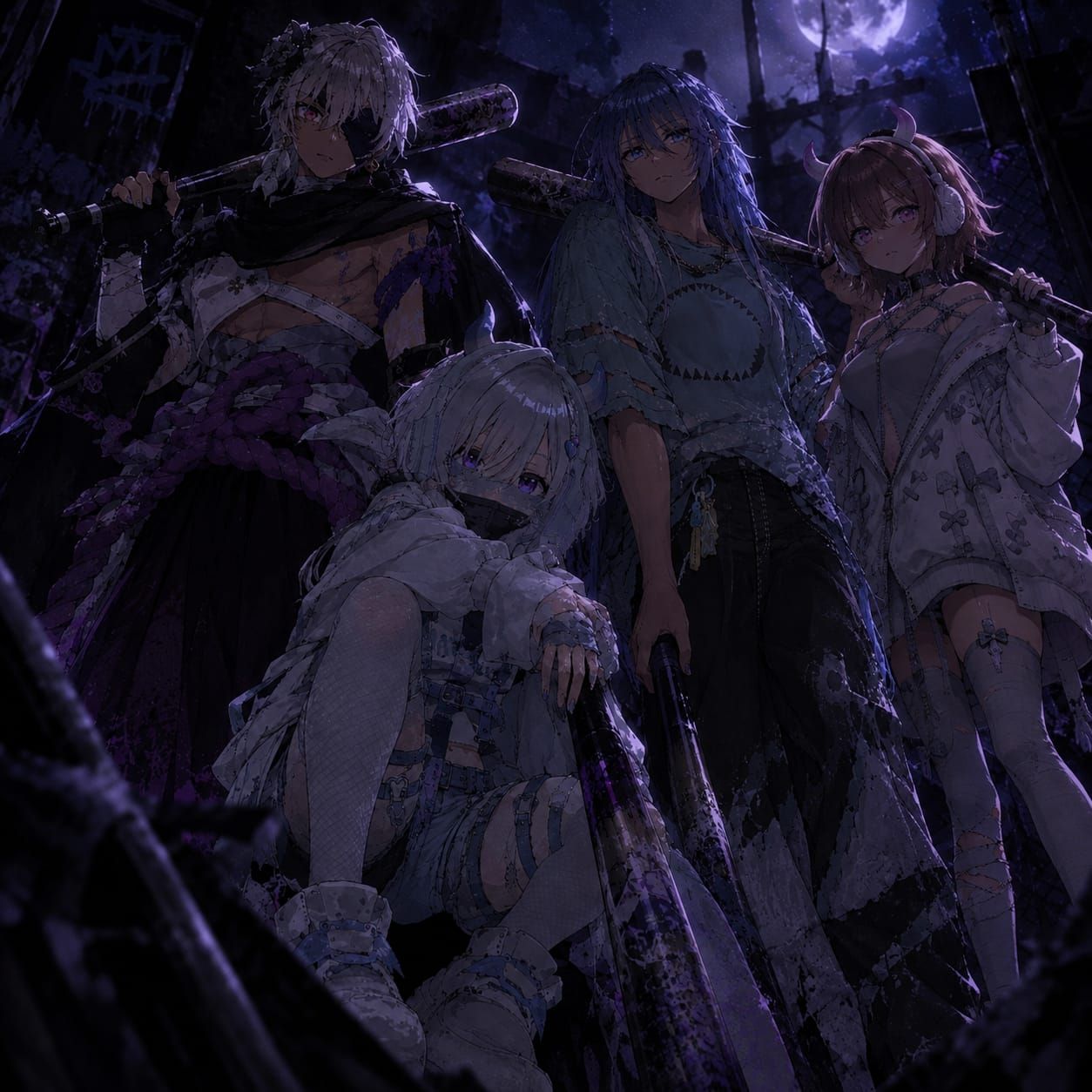 Team aus Vier artwork