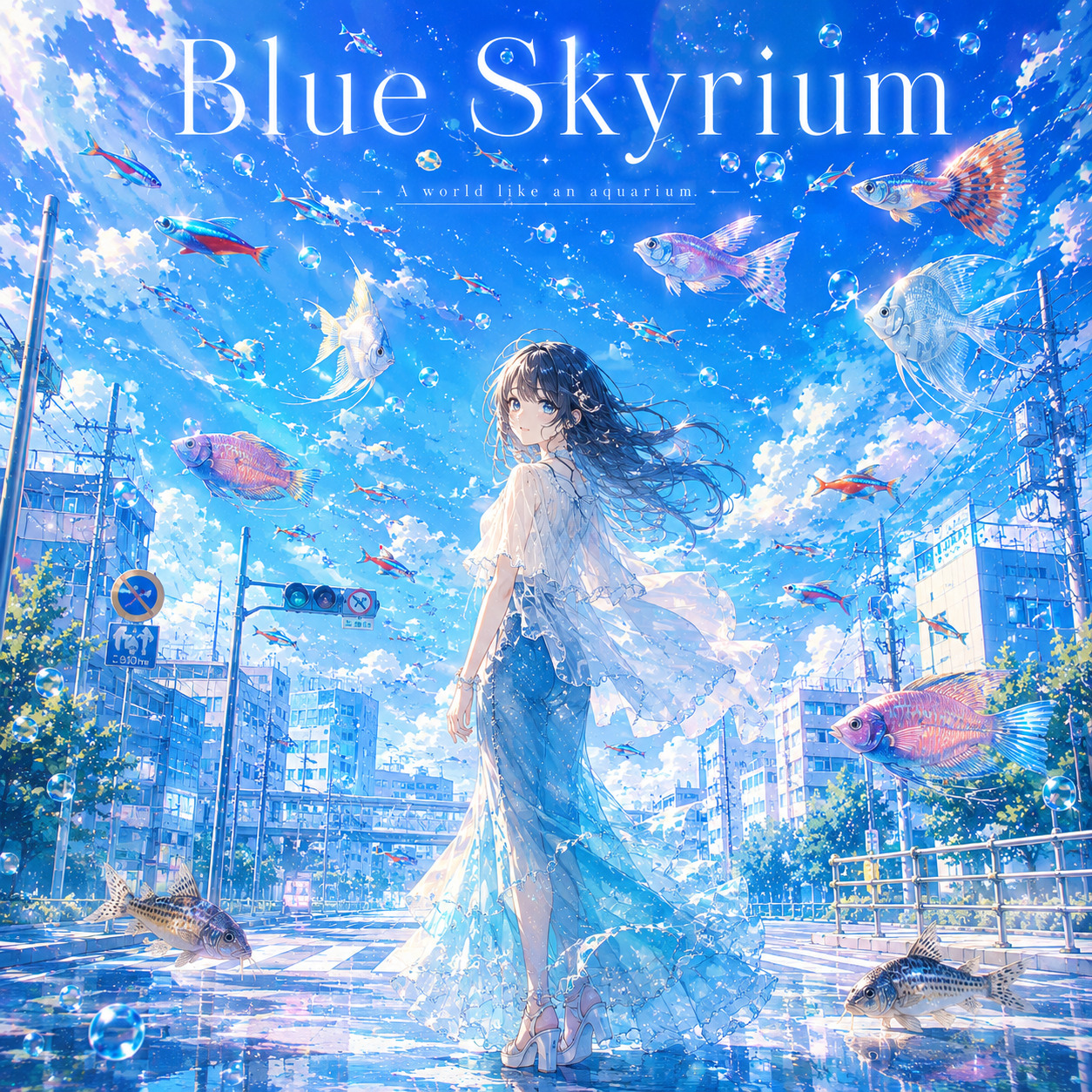 Blue Skyrium artwork