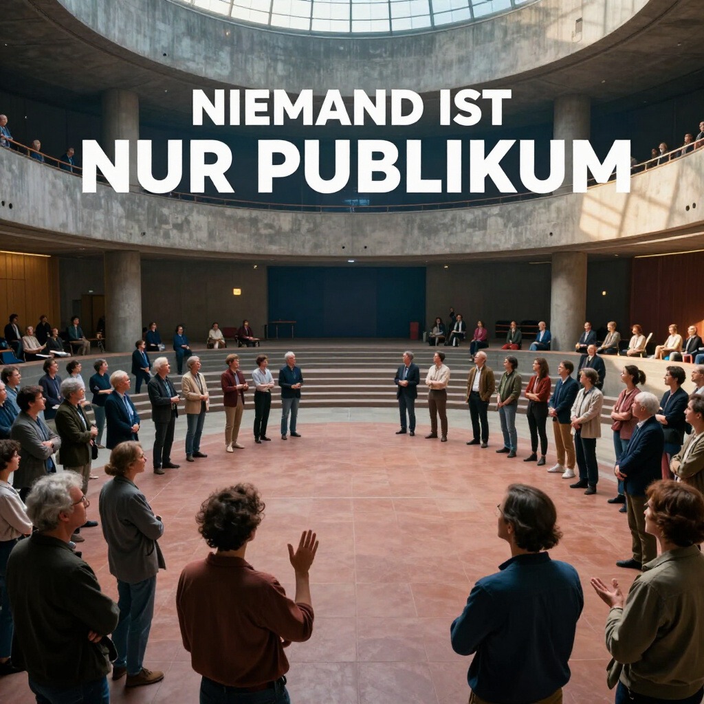 Niemand ist nur Publikum artwork