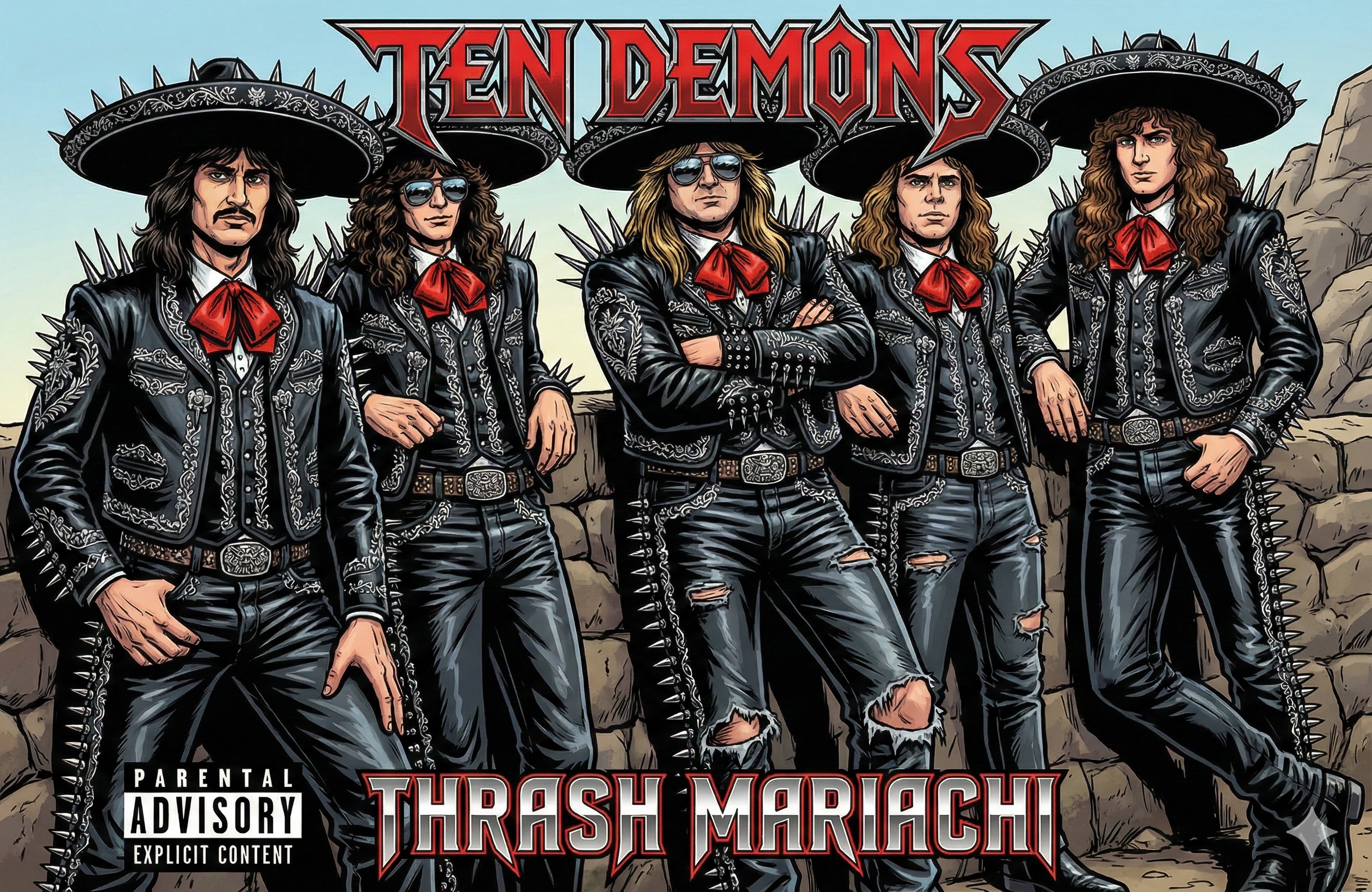 Thrash Mariachi artwork