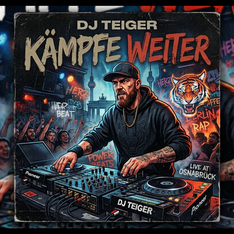 Dj Teiger - Kämpfe Weiter artwork