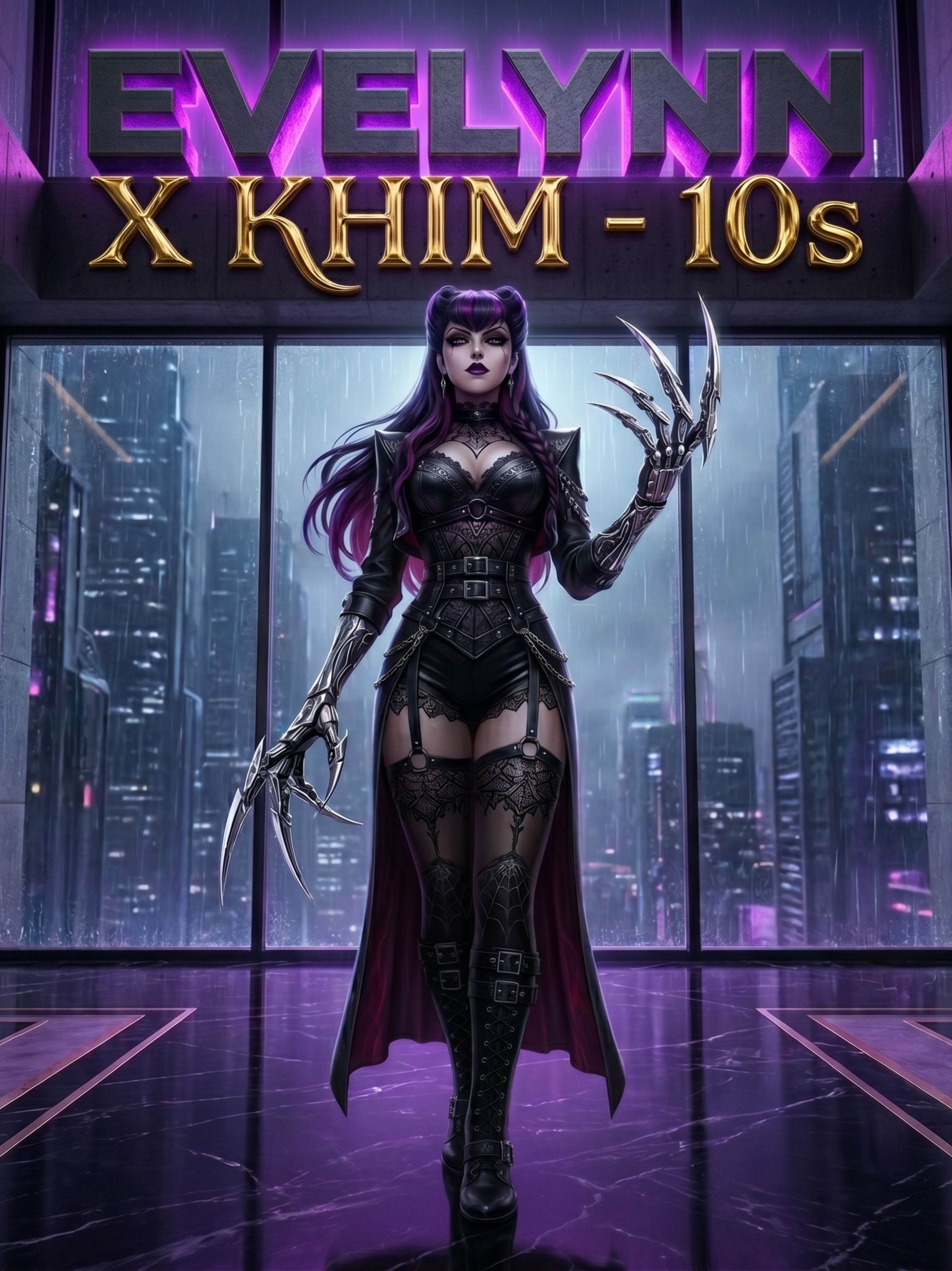 Evelynn X KHIM - 10s artwork