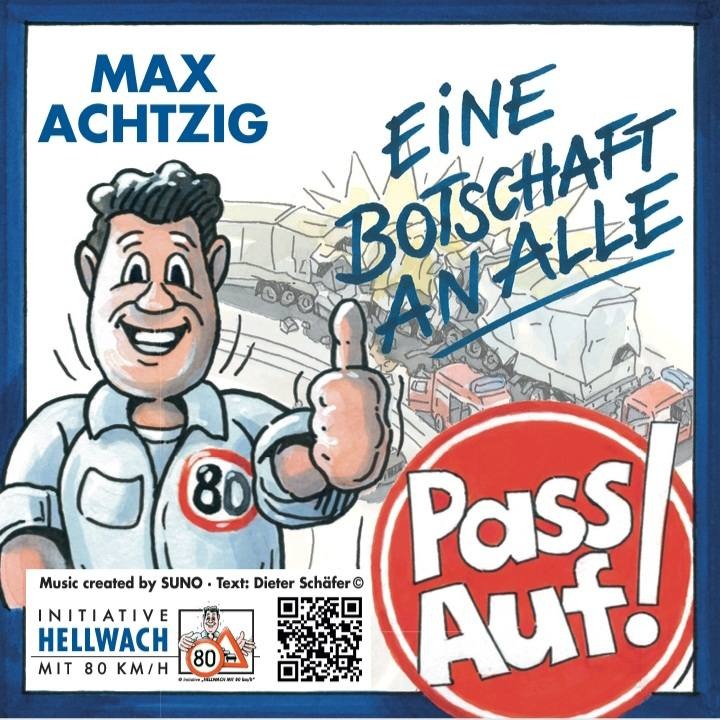 Eine Botschaft an alle Trucker - passt auf! artwork