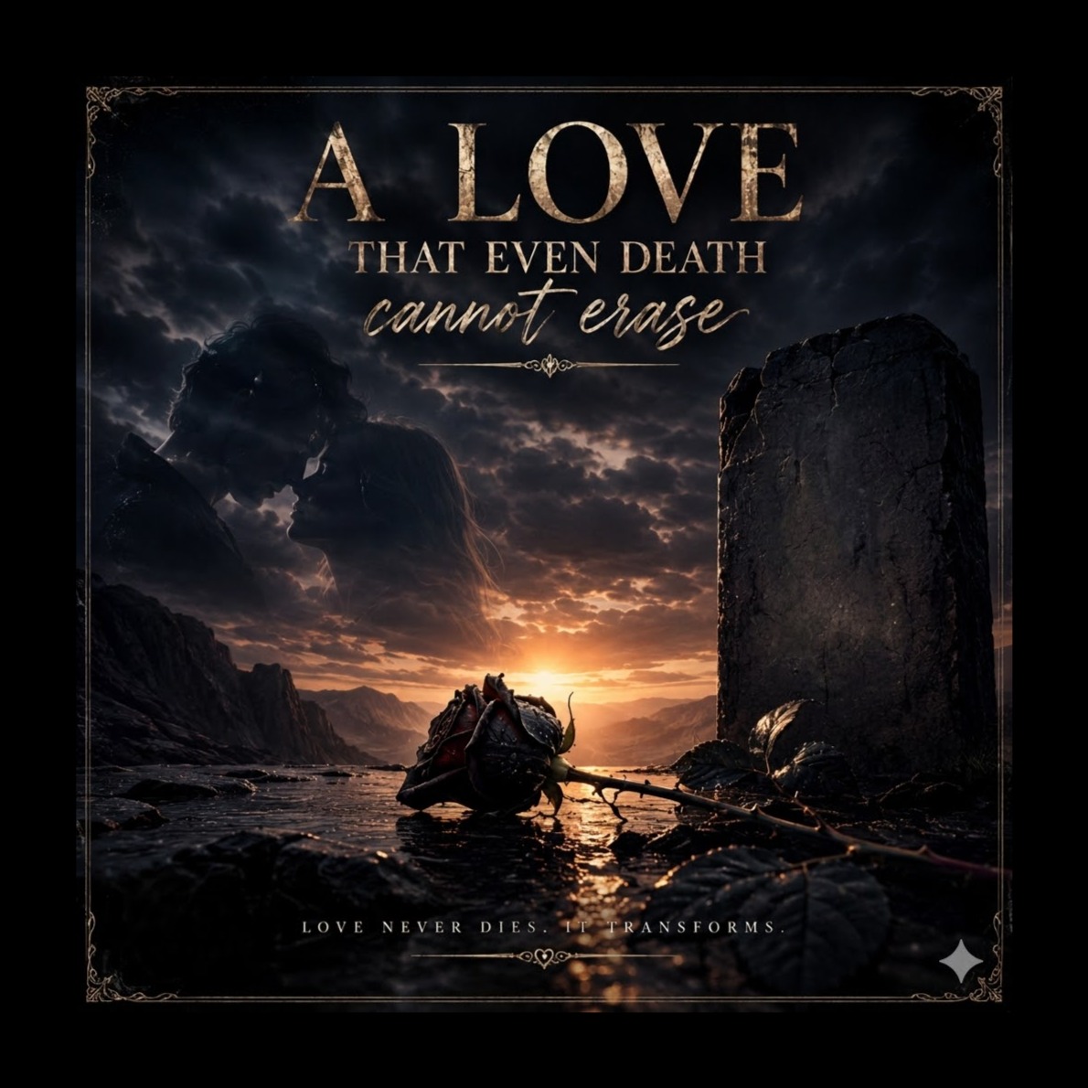 A love that even death cannot erase artwork