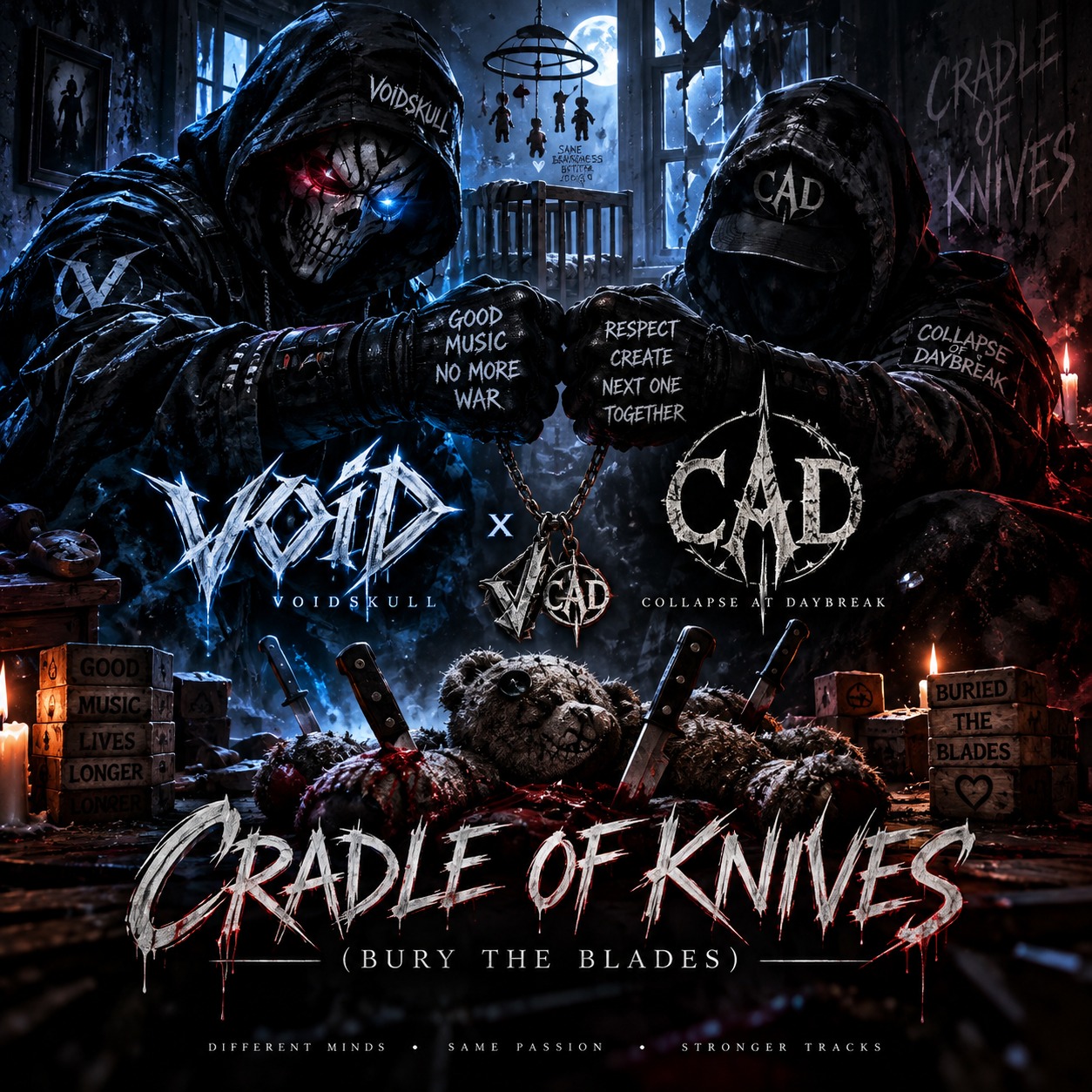 Cradle of Knives (Bury The Blades) — Void x Collapse At Daybreak artwork