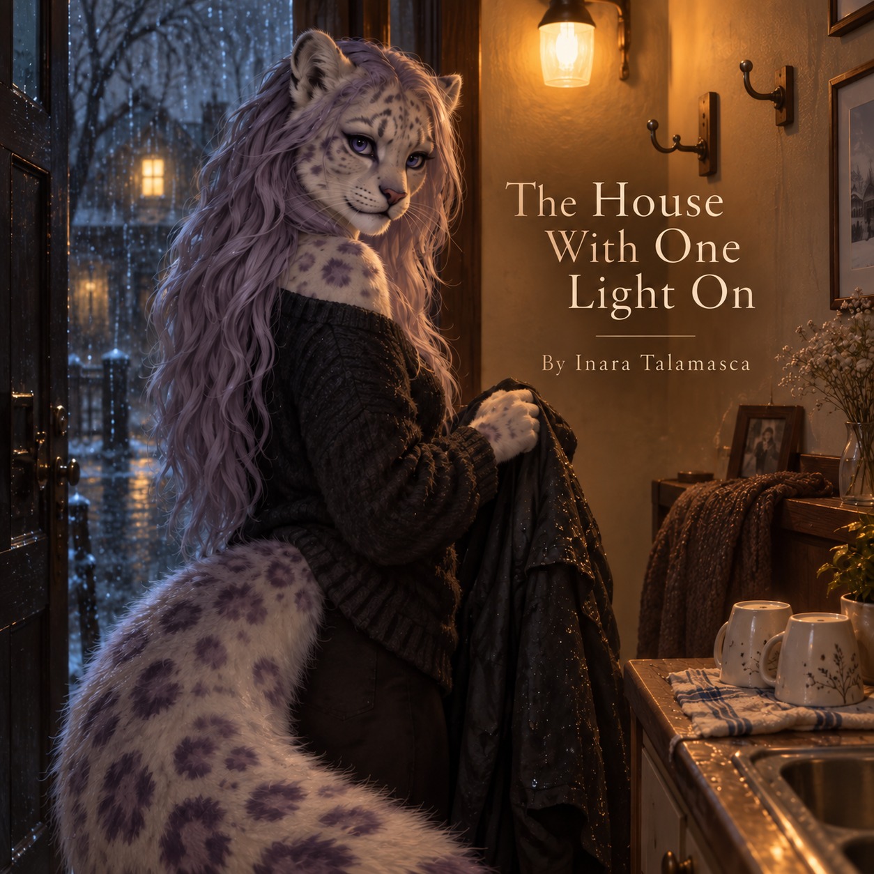 The House With One Light On artwork
