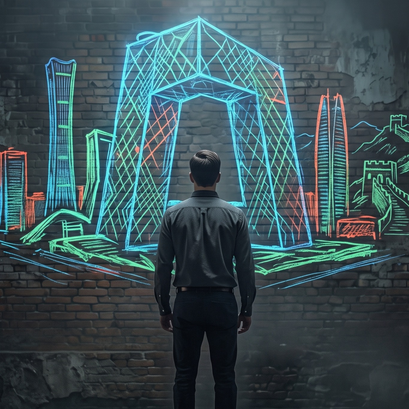 Лето в Пекине artwork