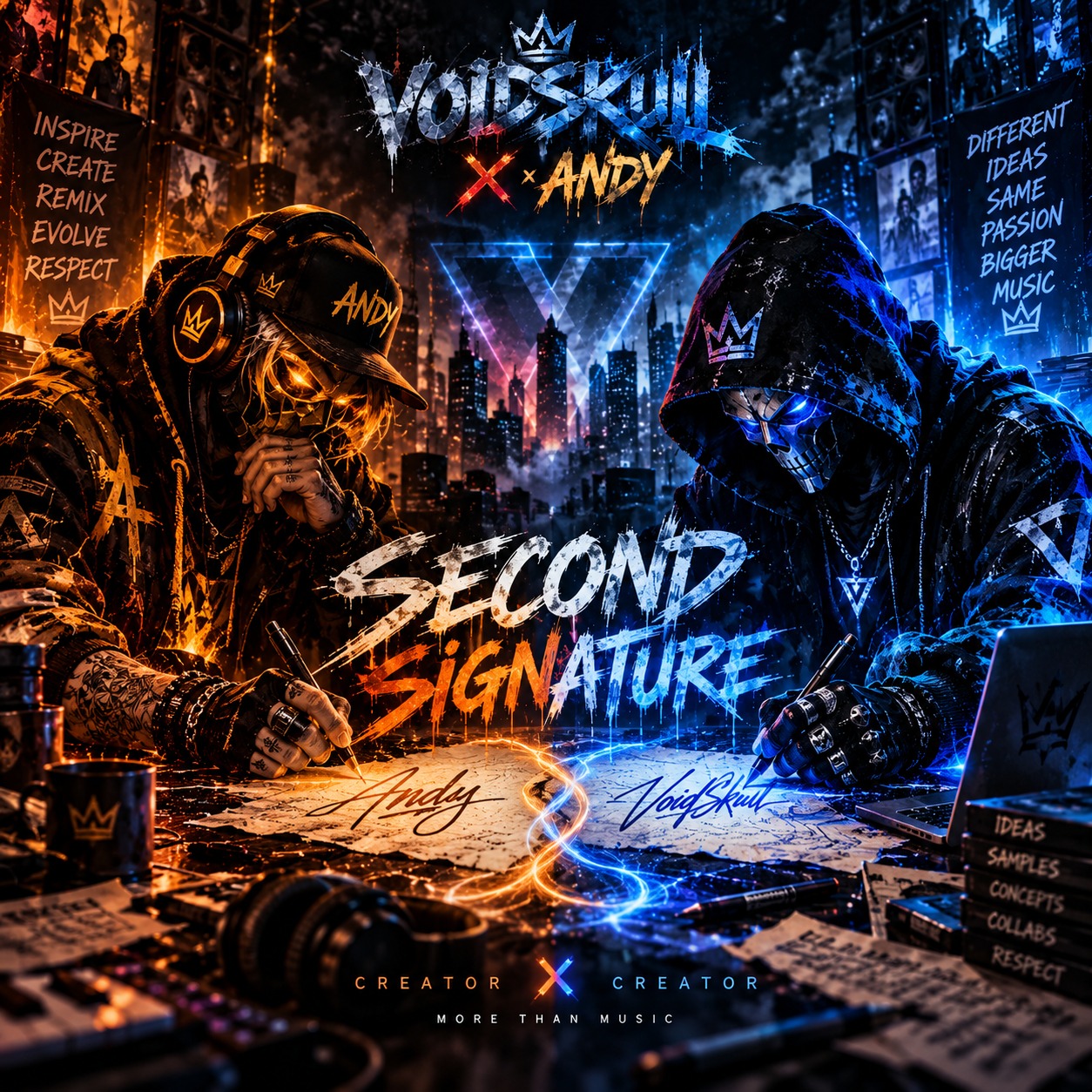 SECOND SIGNATURE / FT Andy artwork