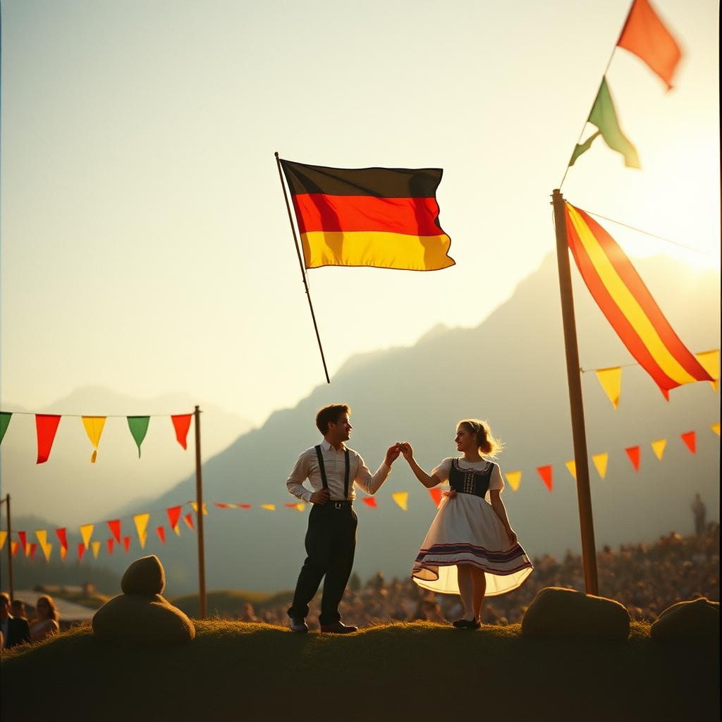 Image for [DE] - Ein verweichlichter Mann, der unbeholfen mit seiner Geige hantiert.